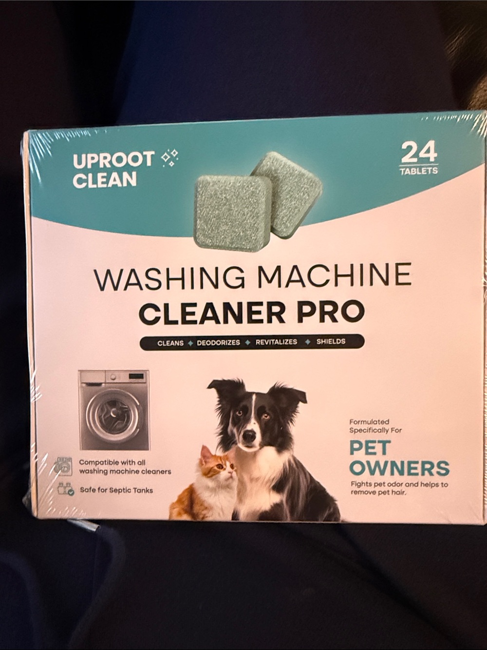 Uproot Clean Washing Machine Cleaner Pro - 24 Tablets
